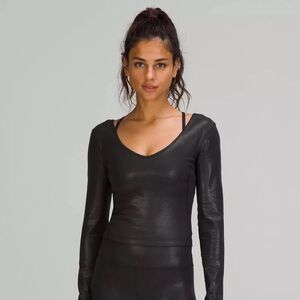 Lululemon Align Long Sleeve Shine Tee